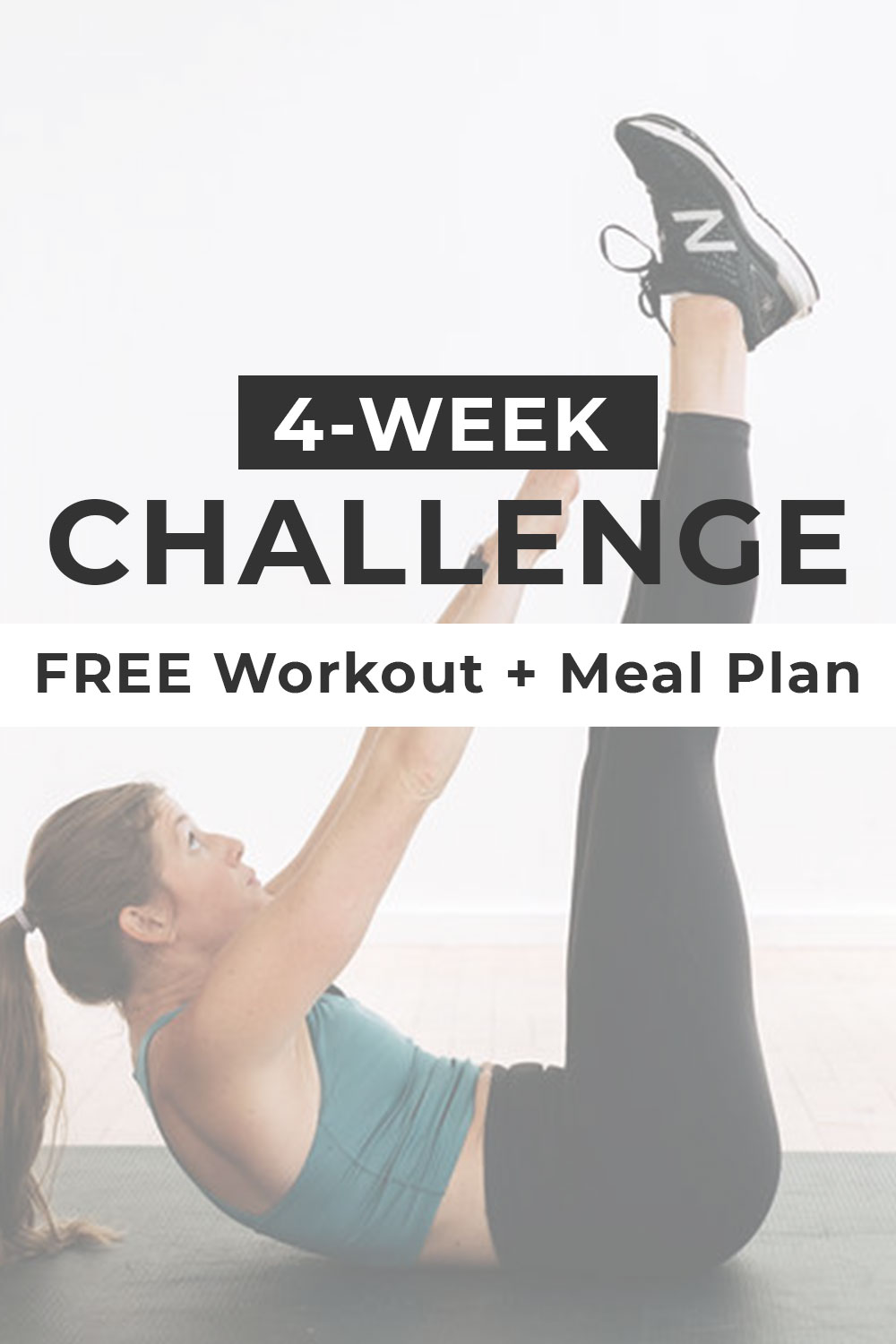 Free 4 Week Challenge Workout Plan At Home Nourish Move Love