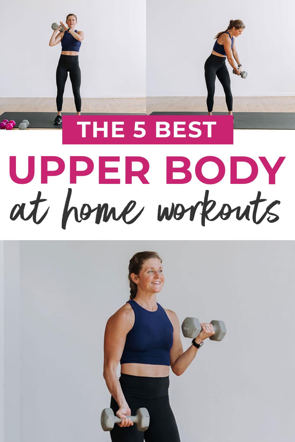 5 Best Arm Workouts At Home (Videos) | Nourish Move Love