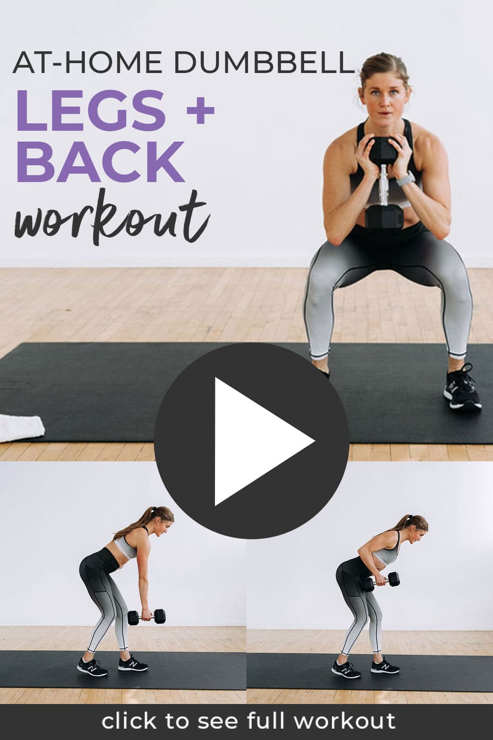 30-Minute Legs and Back Workout (VIDEO) | Nourish Move Love