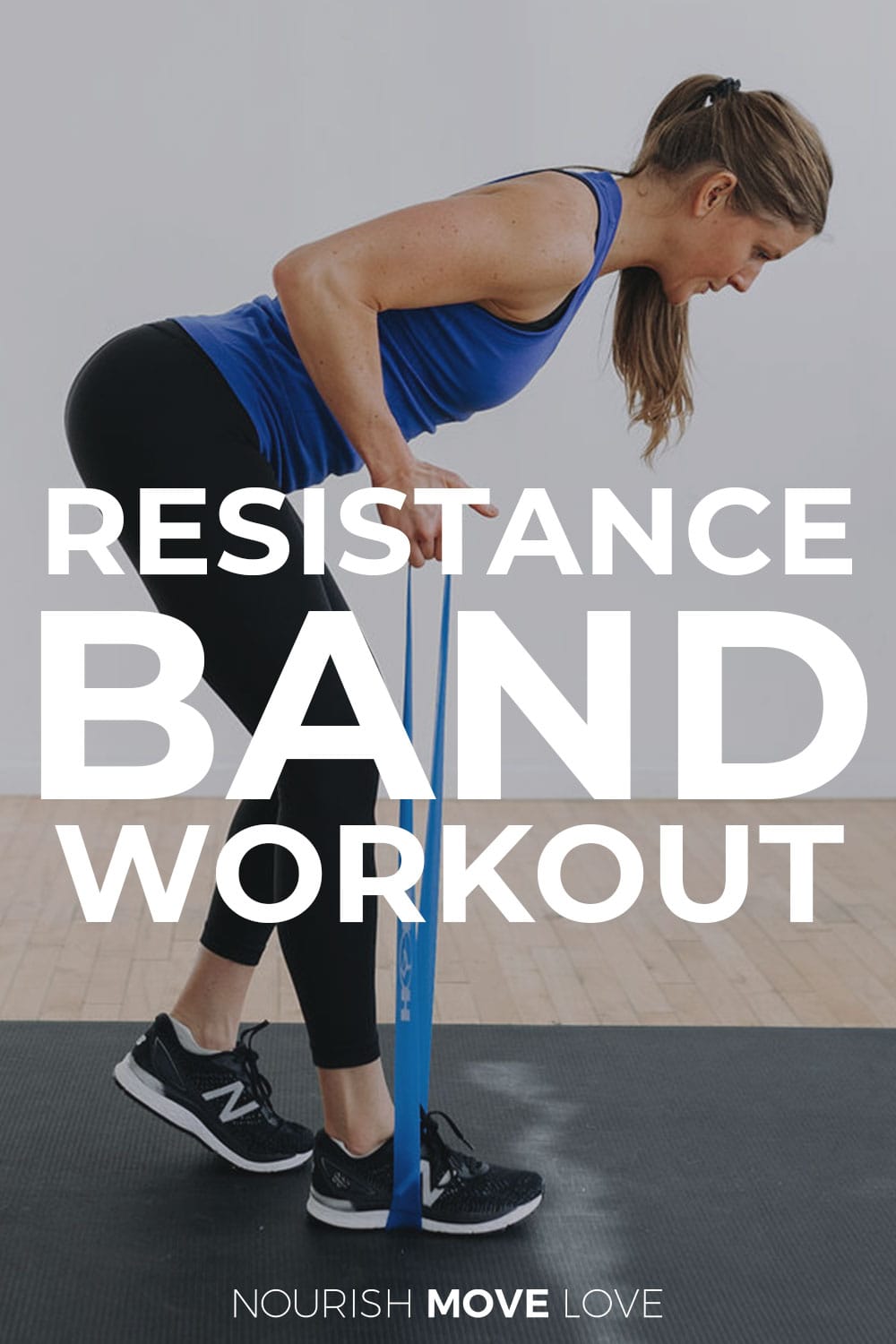 25-Minute Full Body Resistance Band Workout (Video) | Nourish Move Love