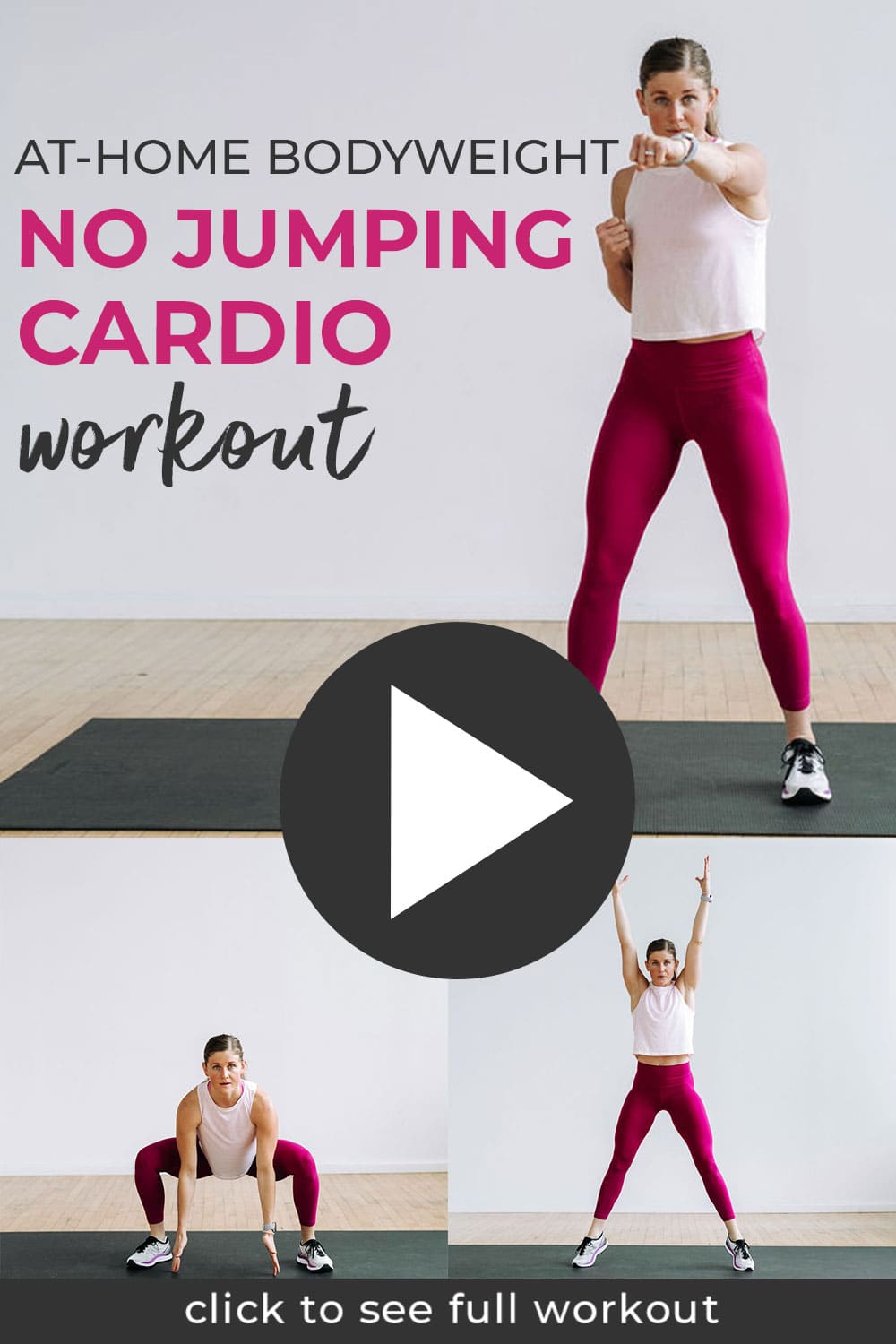 30 Minute Beginner Cardio Workout No Equipment for Beginner