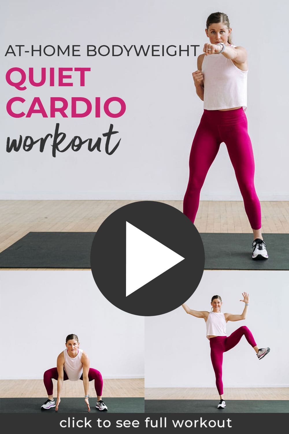 Simple Cardio Workout At Home No Equipment Needed for Push Pull Legs