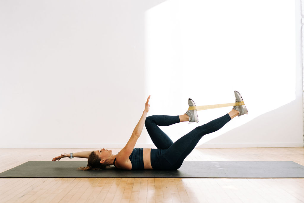 Pilates and Resistance-Band Ab Workout