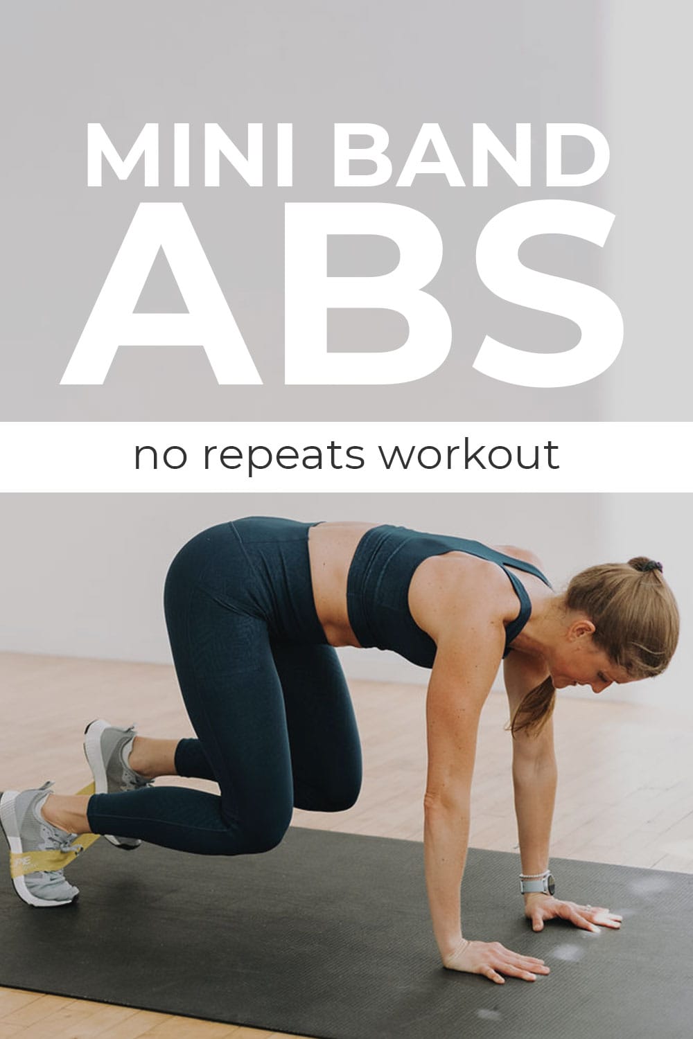 5 Minute Resistance Band Abs Video Nourish Move Love 3165