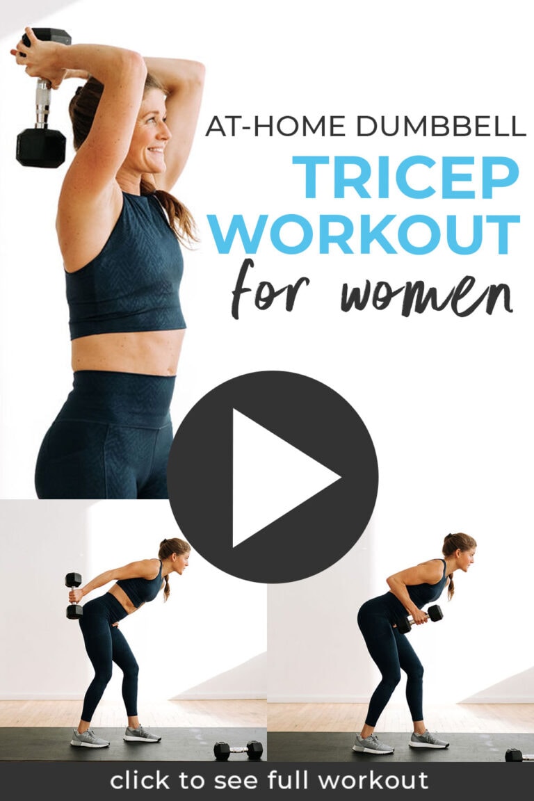 8 Best Tricep Exercises For Women Video Nourish Move Love 4176