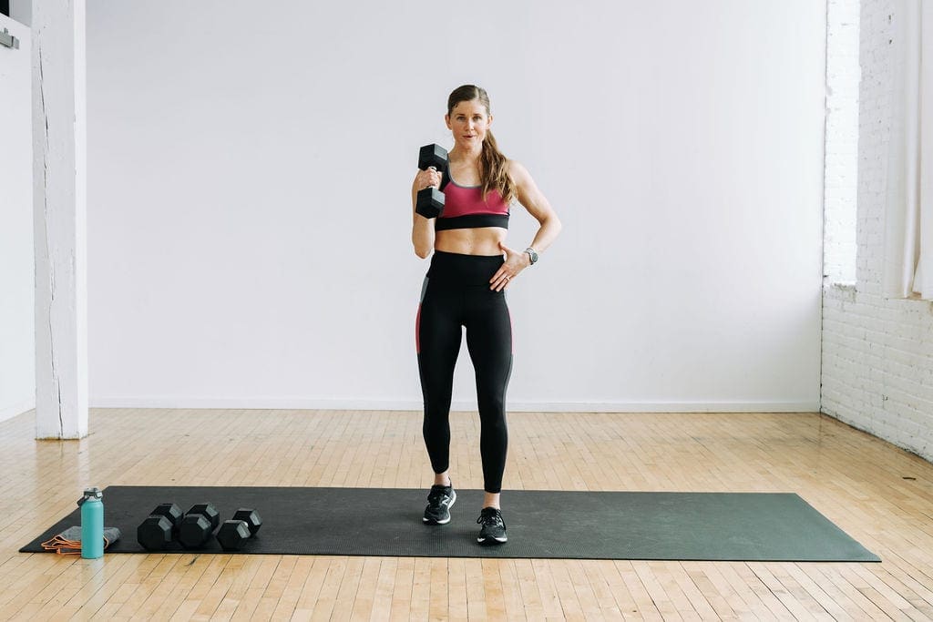 VIDEO: Try this 10-minute workout that gets to every major muscle group  with just one dumbbell