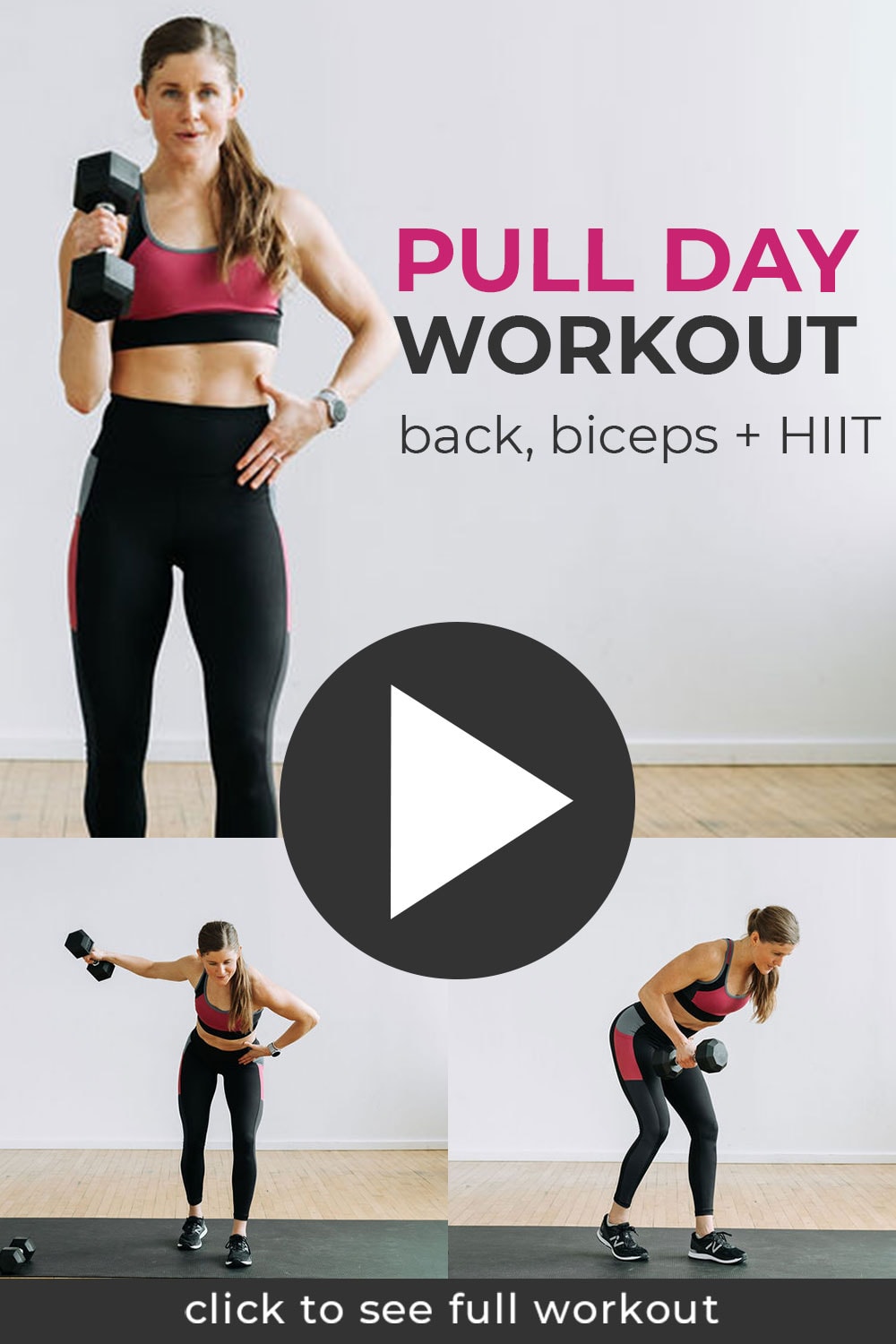 30-Minute PULL Workout At Home (VIDEOS) | Nourish Move Love