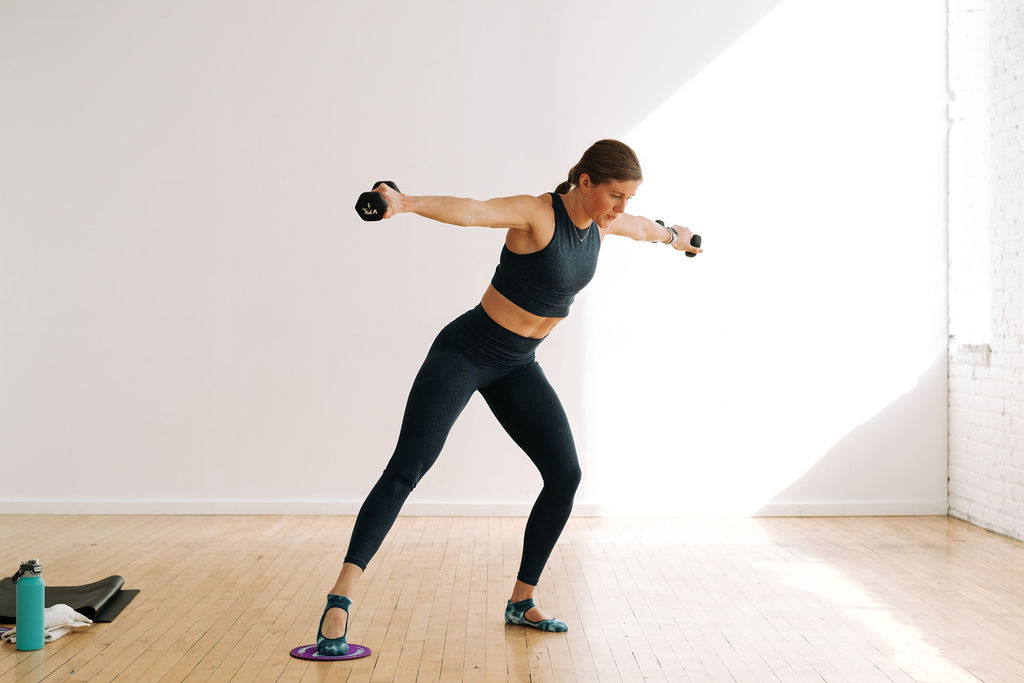 30-Minute Barre Ankle Weight Workout, Nourish Move Love