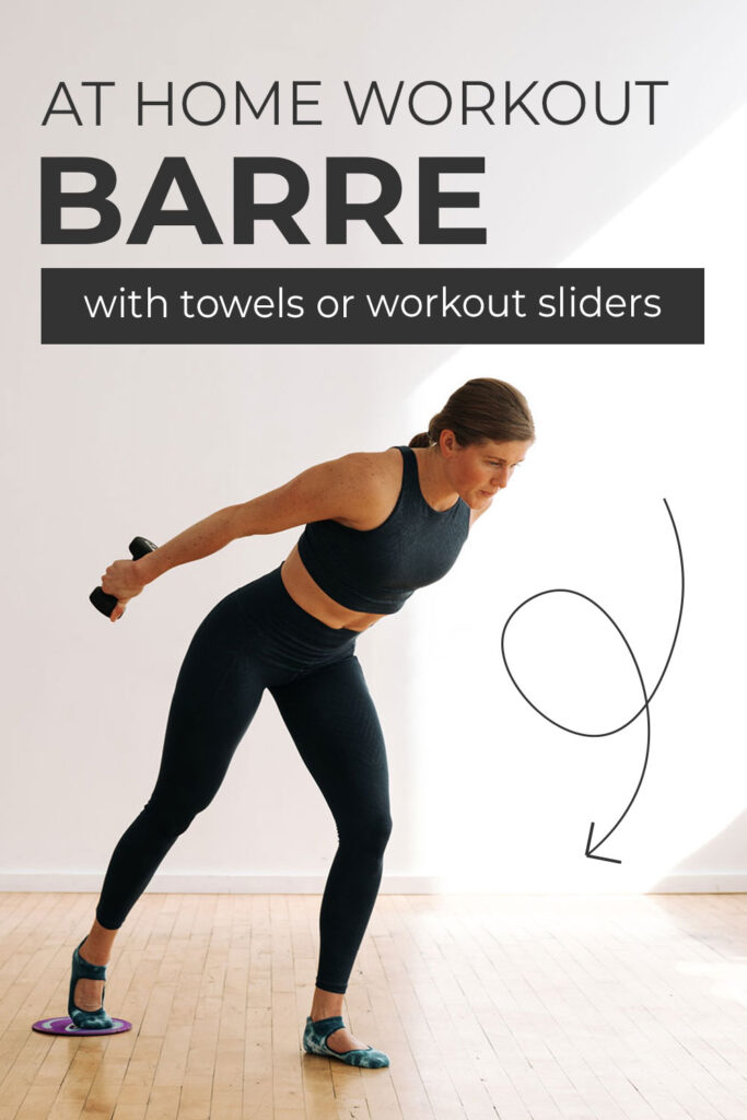 Pilates Slide Workout (45 Mins) - Towel/Slider Needed, At Home Slider  Pilates 
