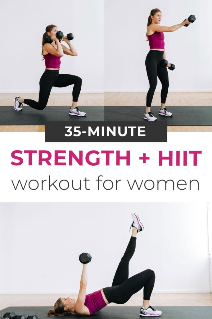 BEST Strength + HIIT Home Workout for Women | Nourish Move Love