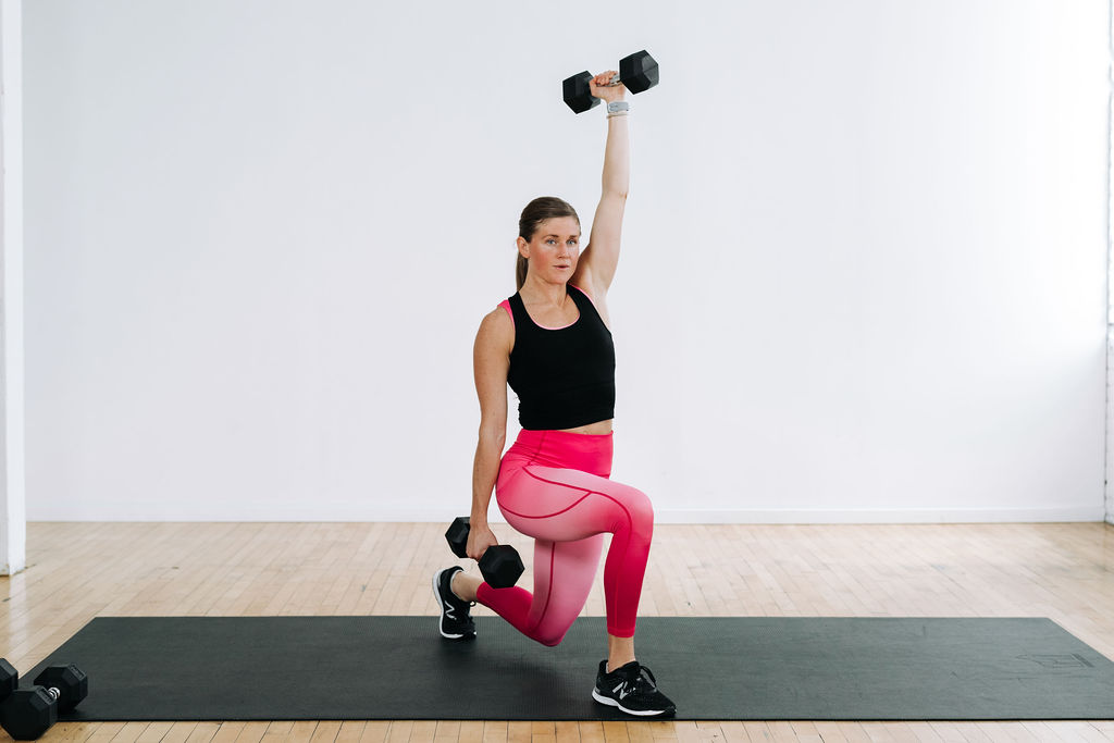 4 Dumbbell Strength Exercises for Beginners (Full Body Workout)! - Nourish,  Move, Love