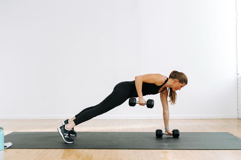 5 Upper Body Dumbbell Exercises to Tone Your Back! - Nourish, Move, Love