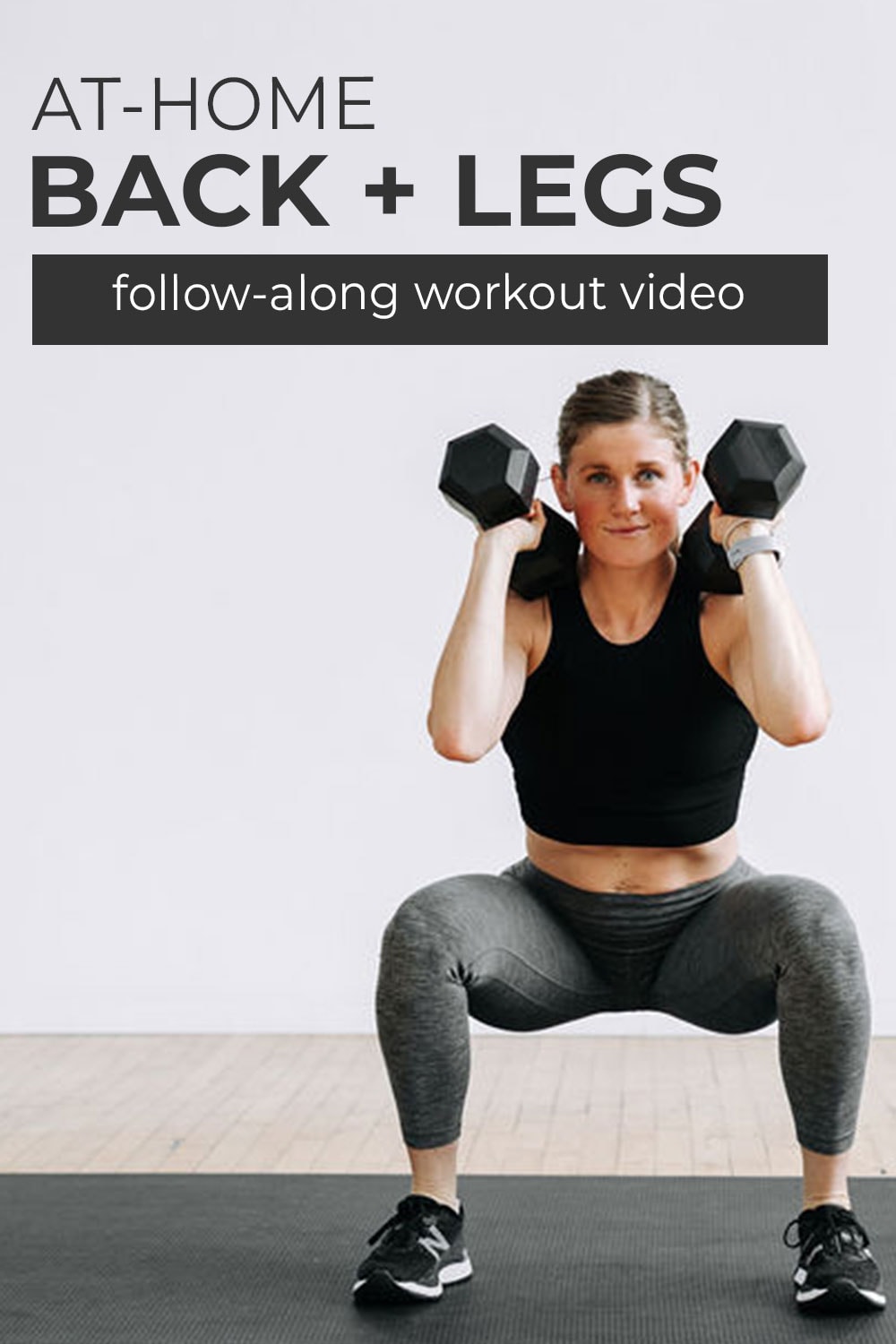 Legs and Back Dumbbell Workout At Home (Video) | Nourish Move Love