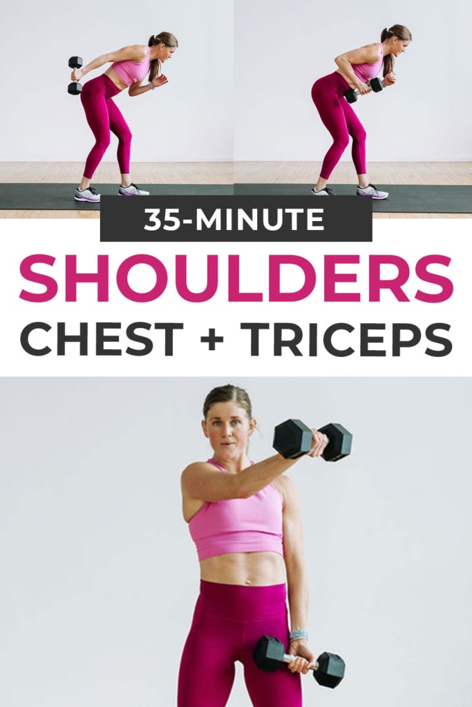 Shoulders, Chest and Tricep Workout (Video)