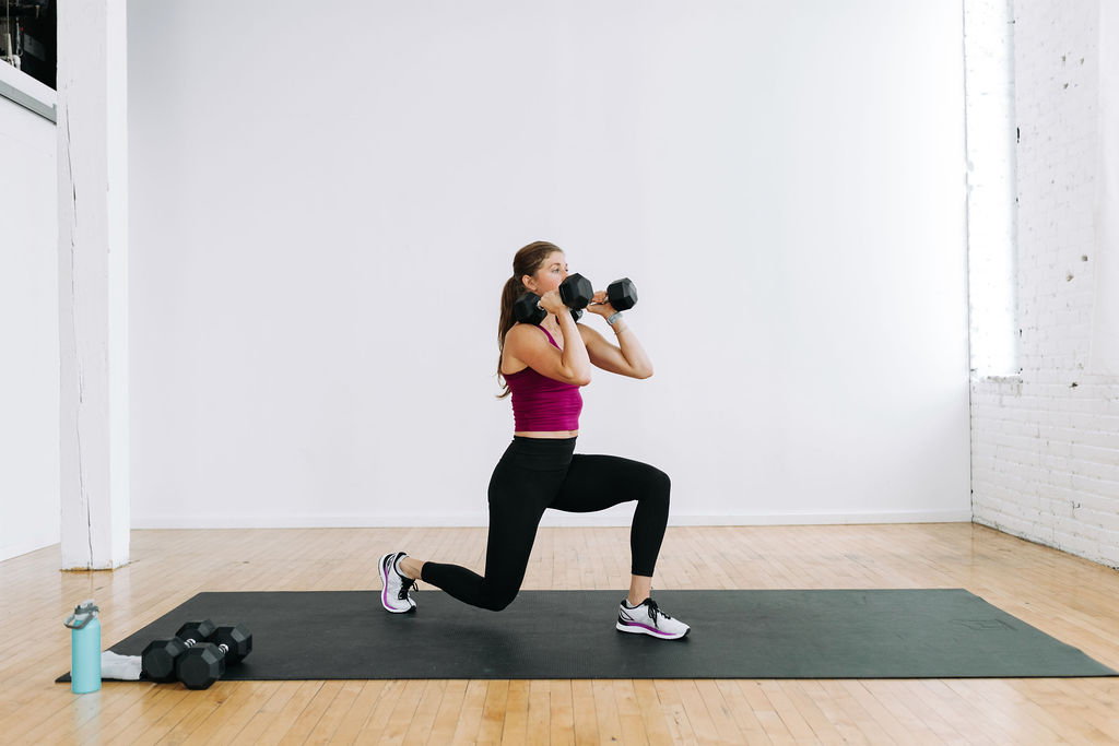 5 Dumbbell Exercises to Tone the LEGS and CHEST Muscles! - Nourish