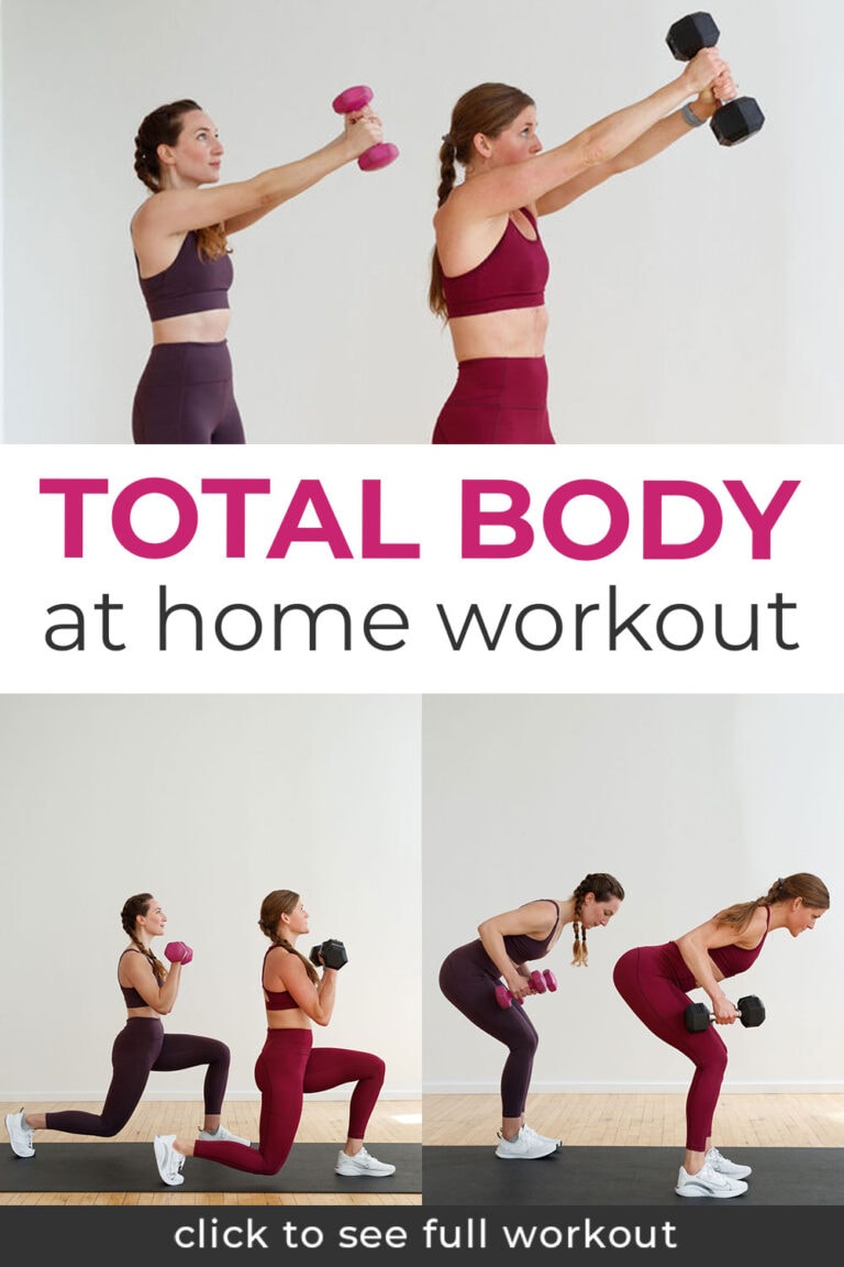 15-Minute Full Body Strength Workout (Video) | Nourish Move Love
