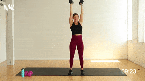An Arms Workout With Dumbbells to Hit Your Biceps, Triceps and Shoulders