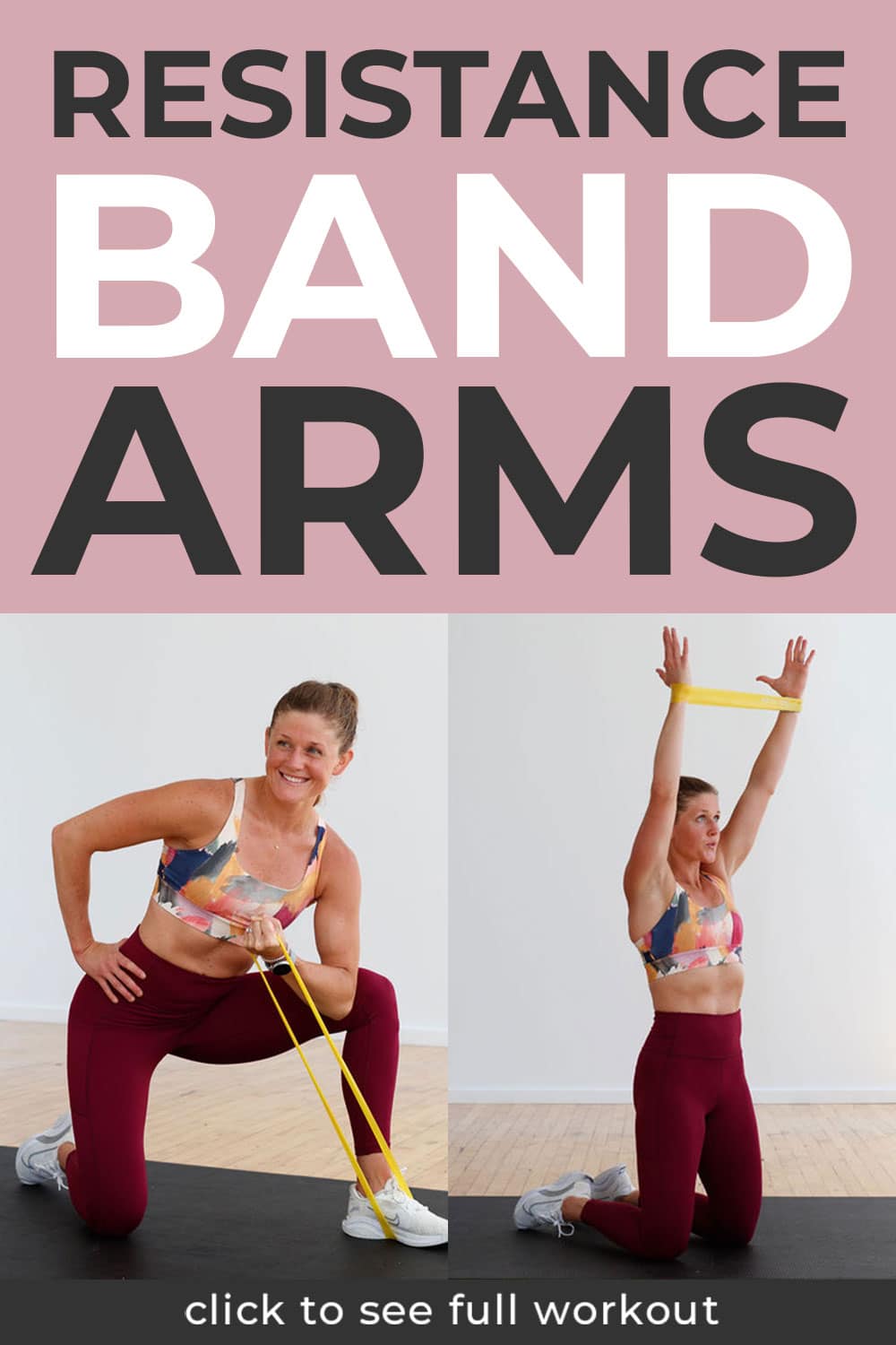 Resistance Band Arm Workout (Video) | Nourish Move Love