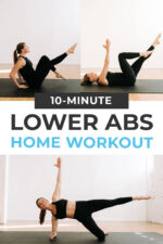 10-Minute Lower Ab Workout for Women (Video) | Nourish Move Love