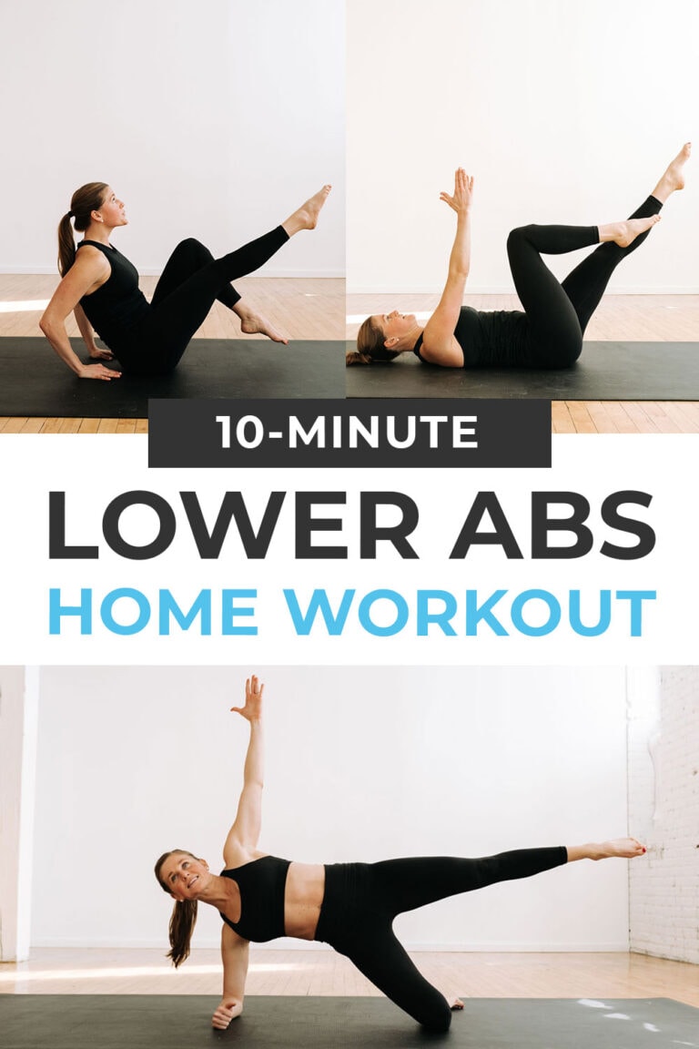 10 Minute Lower Ab Workout For Women Video Nourish Move Love