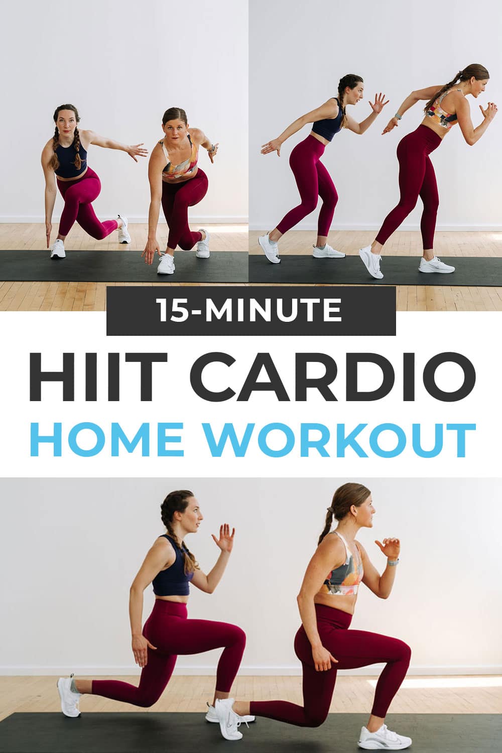 15-Minute Cardio Workout At Home (Video) | Nourish Move Love