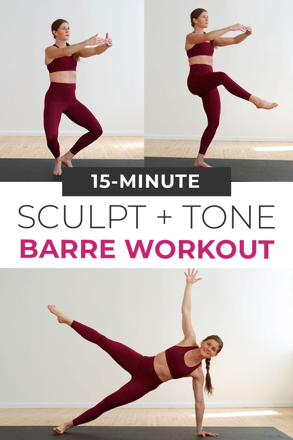 Minute Barre Workout Video Nourish Move Love