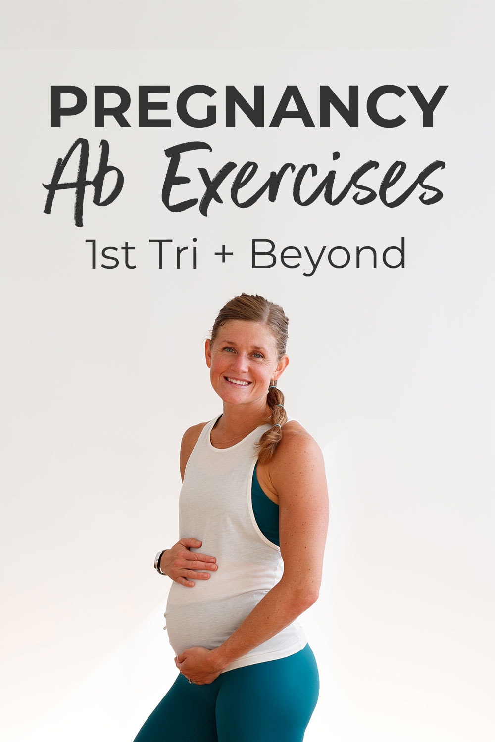 5 Ab Exercises For Pregnancy (Video)| Nourish Move Love