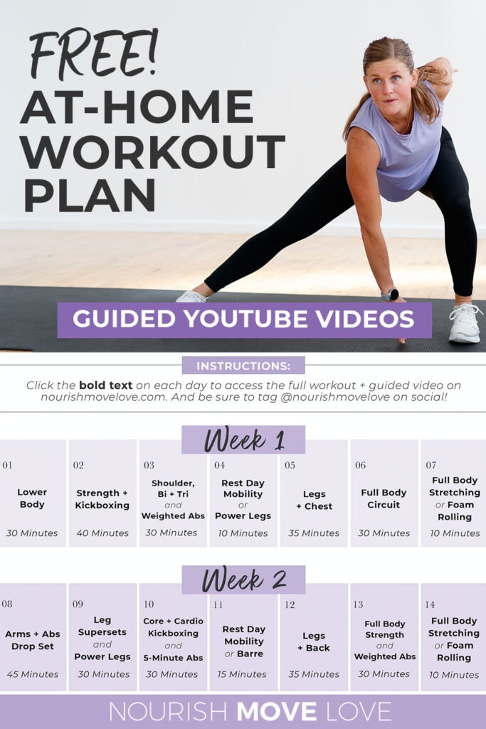 FREE Full Body Workout Plan PDF (2-Week Plan)