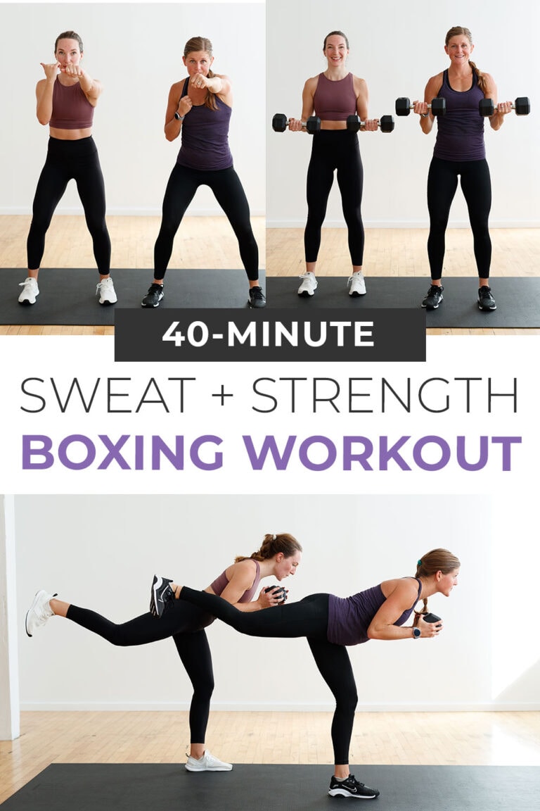 40 Minute Strength Kickboxing At Home Video Nourish Move Love 2560