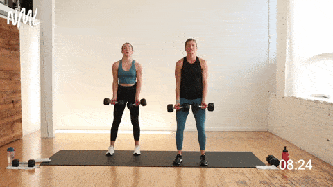 Sculpt your arms: at-home superset dumbbells workout - Women's Fitness