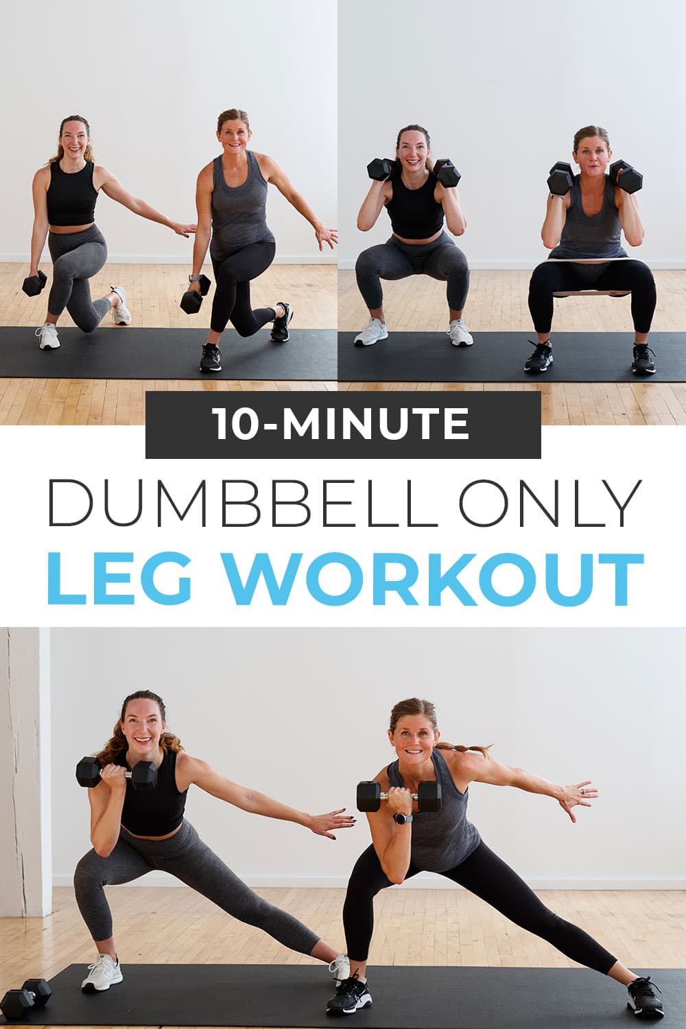 10 Minute Leg Workout At Home Video Nourish Move Love 