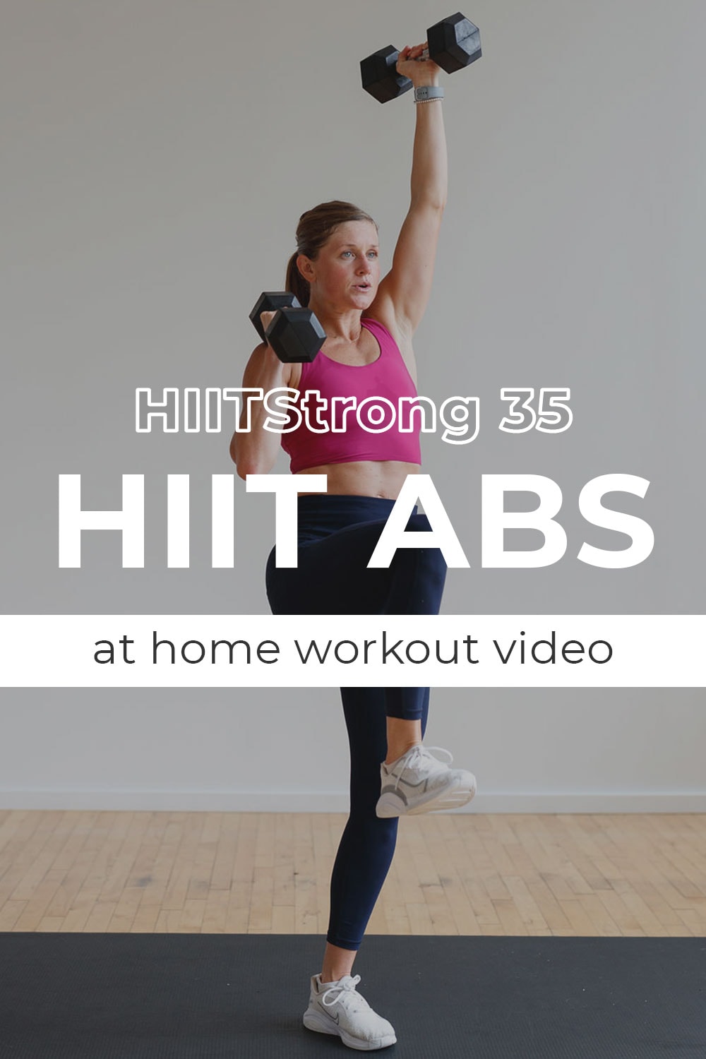 35-Minute HIIT Ab Workout With Weights (VIDEO) | Nourish Move Love