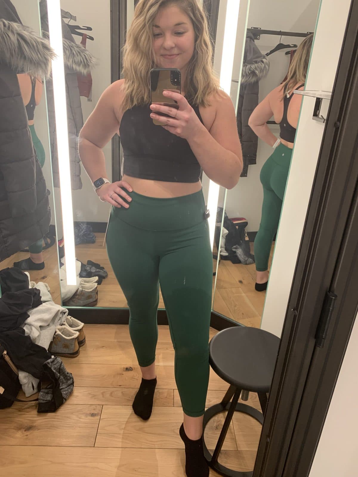 LULULEMON SIZE 12 Ladies EXERCISE – One More Time Family