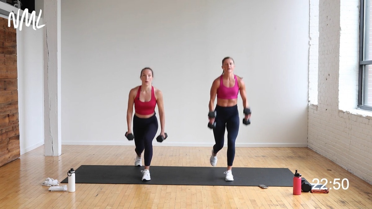 This HIIT Leg Workout Will Double as Your Cardio! - Nourish, Move