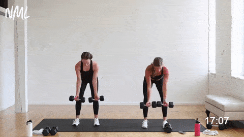 Chest and Back Workout with Dumbbells (Video)