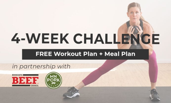 FREE Monthly Workout Plan (and Meal Plan) | Nourish Move Love