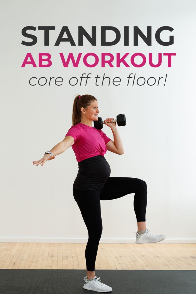 15 MIN STANDING ABS (with weights) 