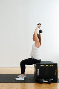 25-Minute Prenatal Chest, Shoulder + Tricep Workout | Nourish Move Love