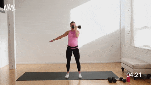 15-Minute Pregnancy Arm Workout (Video) | Nourish Move Love