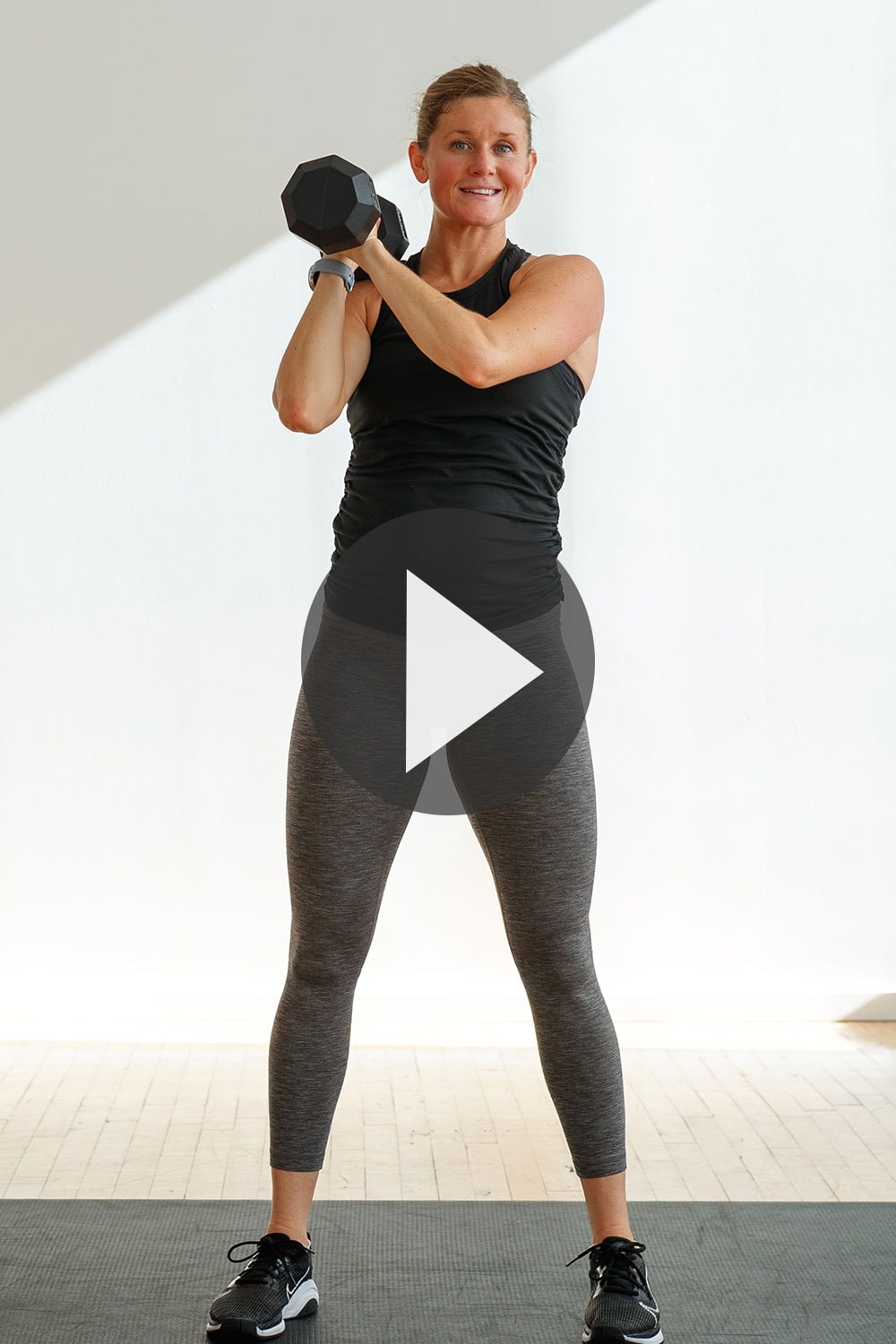 35-Min Leg and Shoulder Workout (Video) | Nourish Move Love