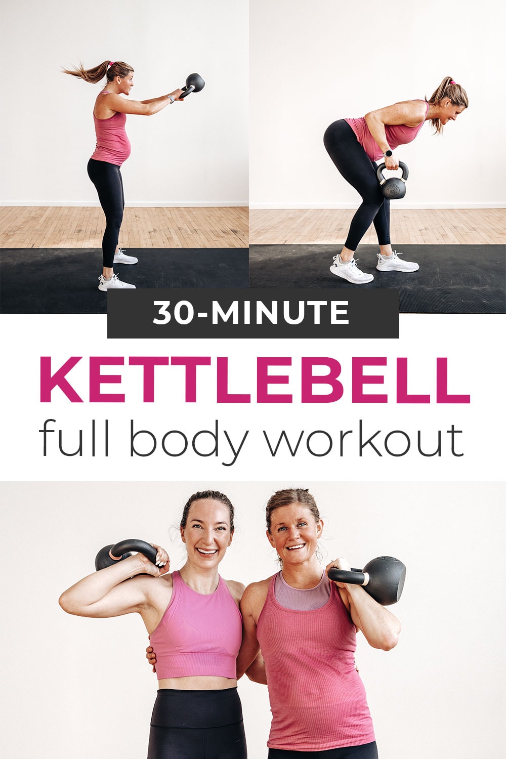 8 Best Kettlebell Exercises (30-Minute Video) | Nourish Move Love