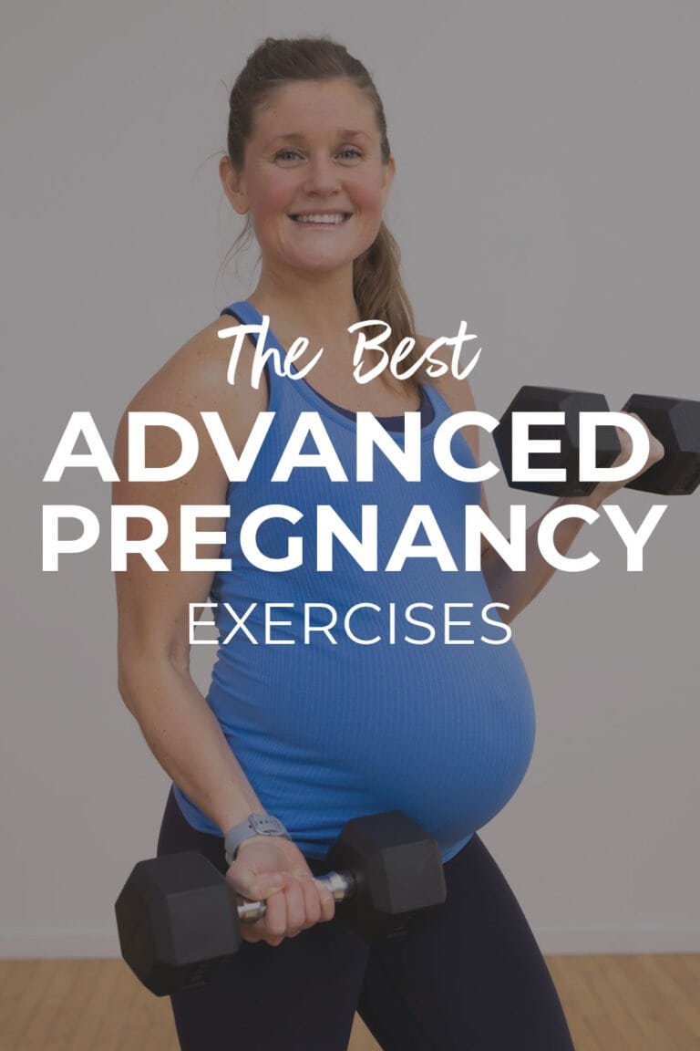 Advanced Pregnancy Workout At Home (Video) | Nourish Move Love