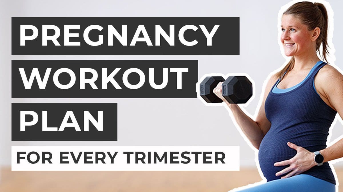 6 Pregnancy Safe Exercises For All Trimesters (No Equipment)! - Nourish,  Move, Love
