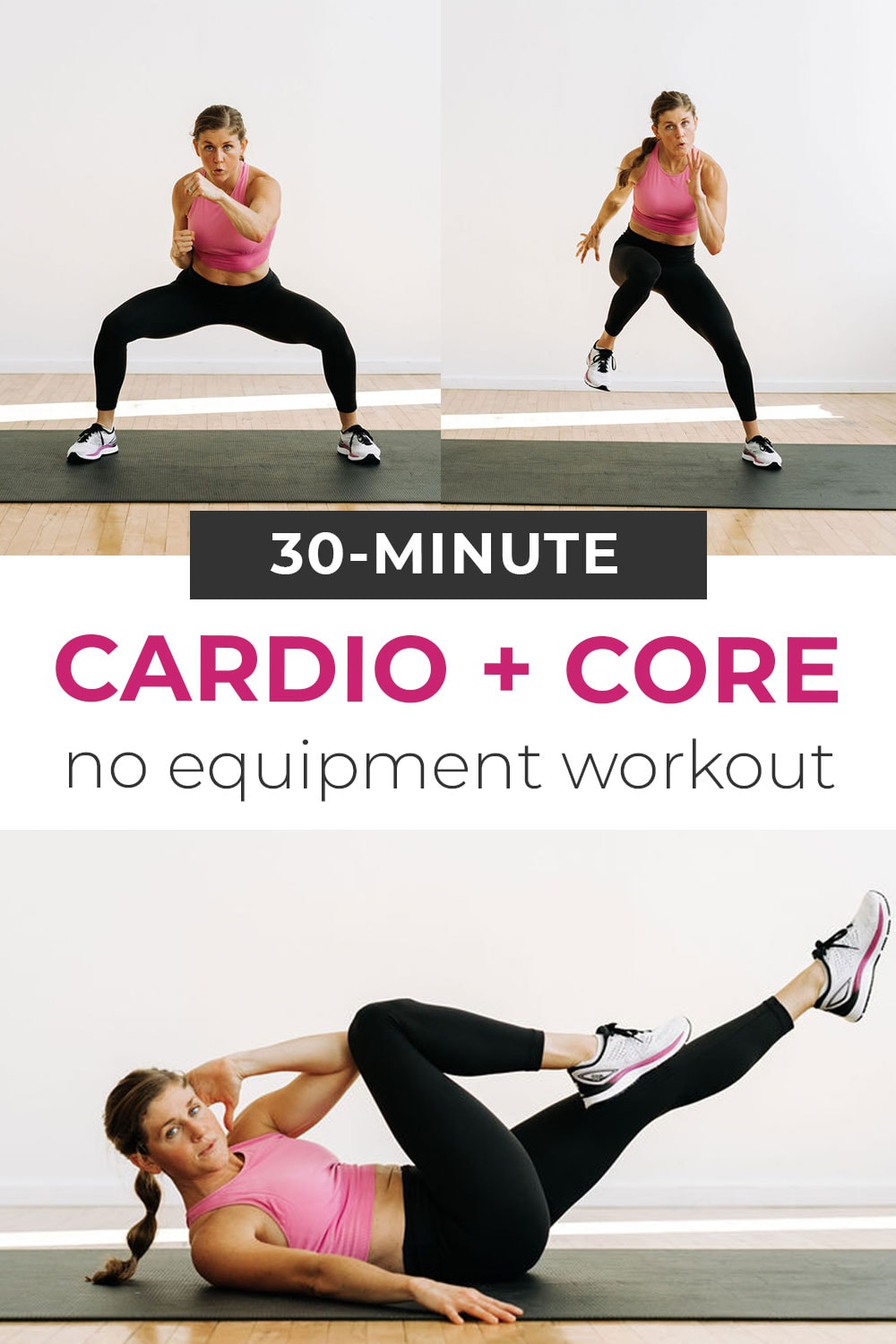 30 Minute Cardio And Core Workout At Home Video Nourish Move Love 4021