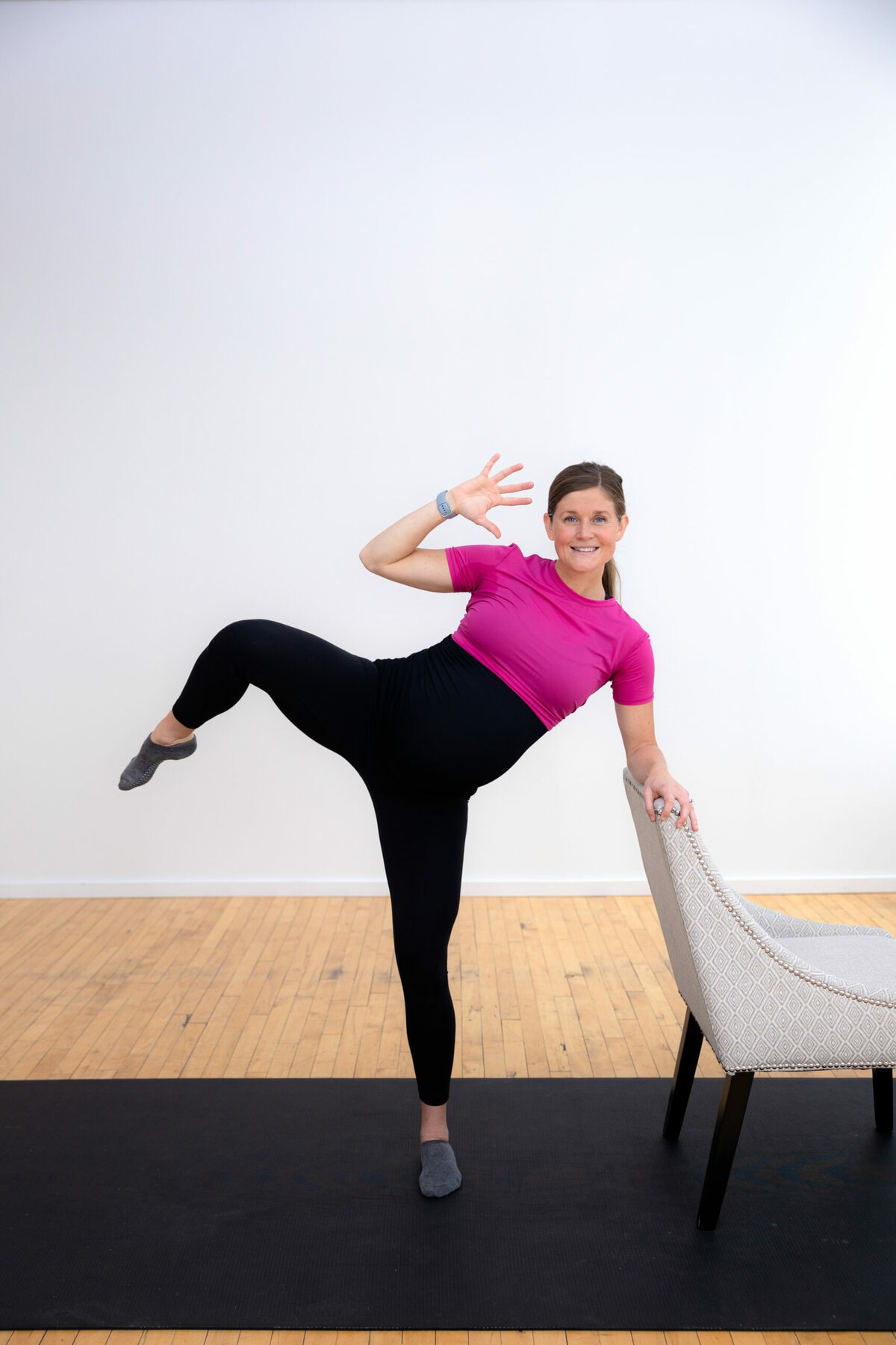 The Energizing Prenatal Barre Workout You Can Do at Home