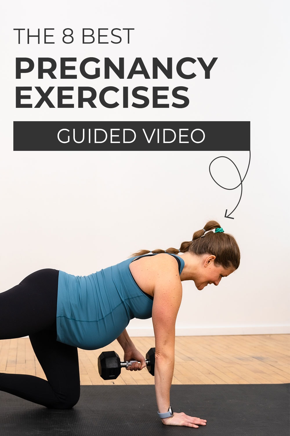 8 BEST Exercises For Pregnancy (Video) | Nourish Move Love