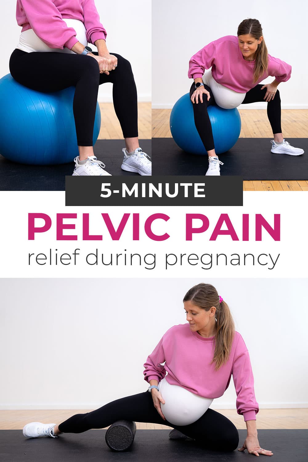 3 Exercises for Pelvic Pain During Pregnancy (SPD) Nourish Move Love