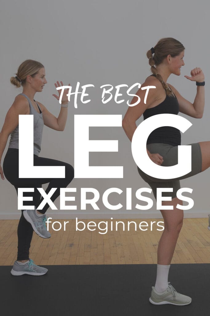 20-Minute Beginner Leg Workout (Video) | Nourish Move Love