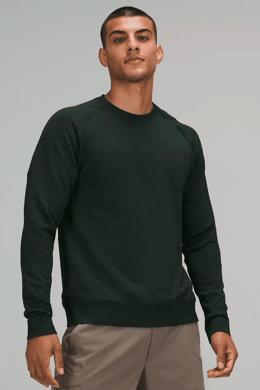 LULULEMON - Steady State half-zip cotton-blend sweater