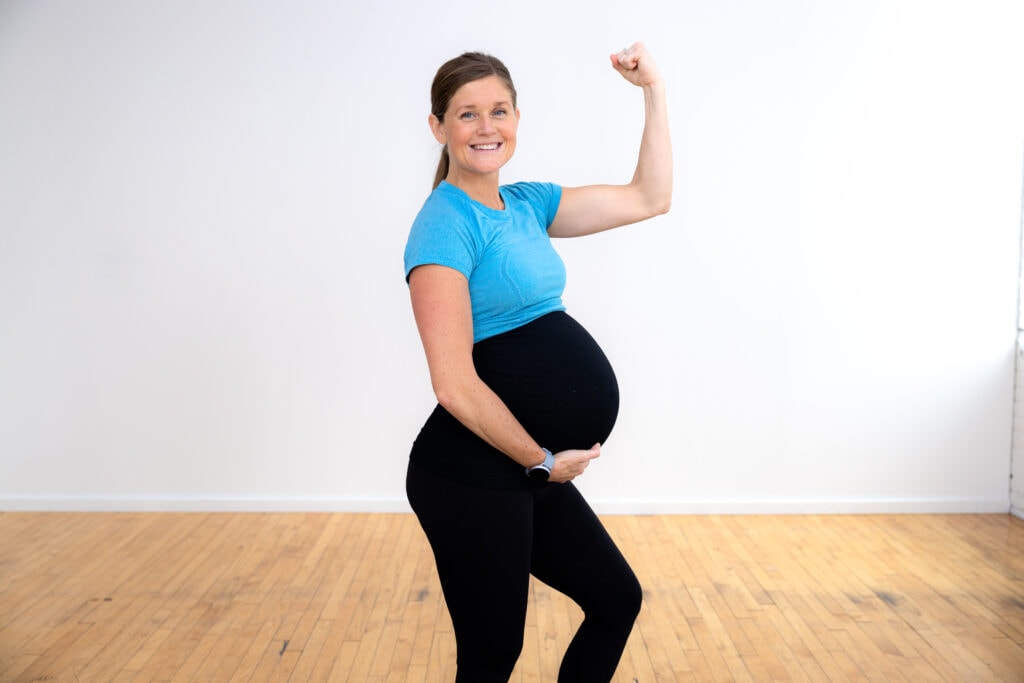 30-Minute Pregnancy STRENGTH Training Workout (1st, 2nd + 3rd